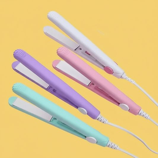 Mini Chapinha Cabelo Portátil Bivolt - (Cores Sortidas)