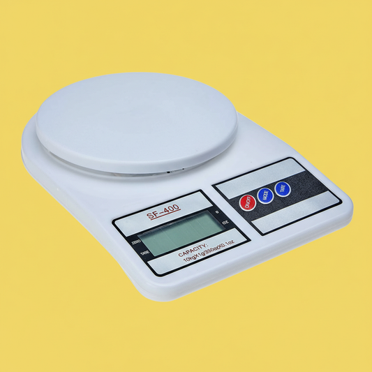 Balança Digital de Cozinha – Precisão de 1g, Capacidade 10kg, Ideal para Nutrição e Dieta