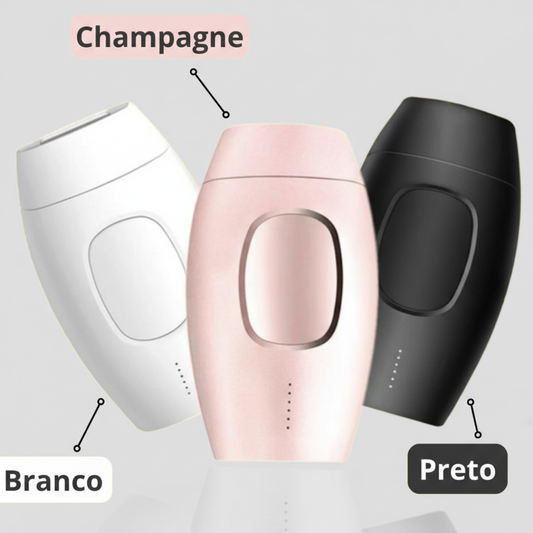 Depilador a Laser IPL – Remoção de Pelos Indolor, Bivolt, Cores Sortidas