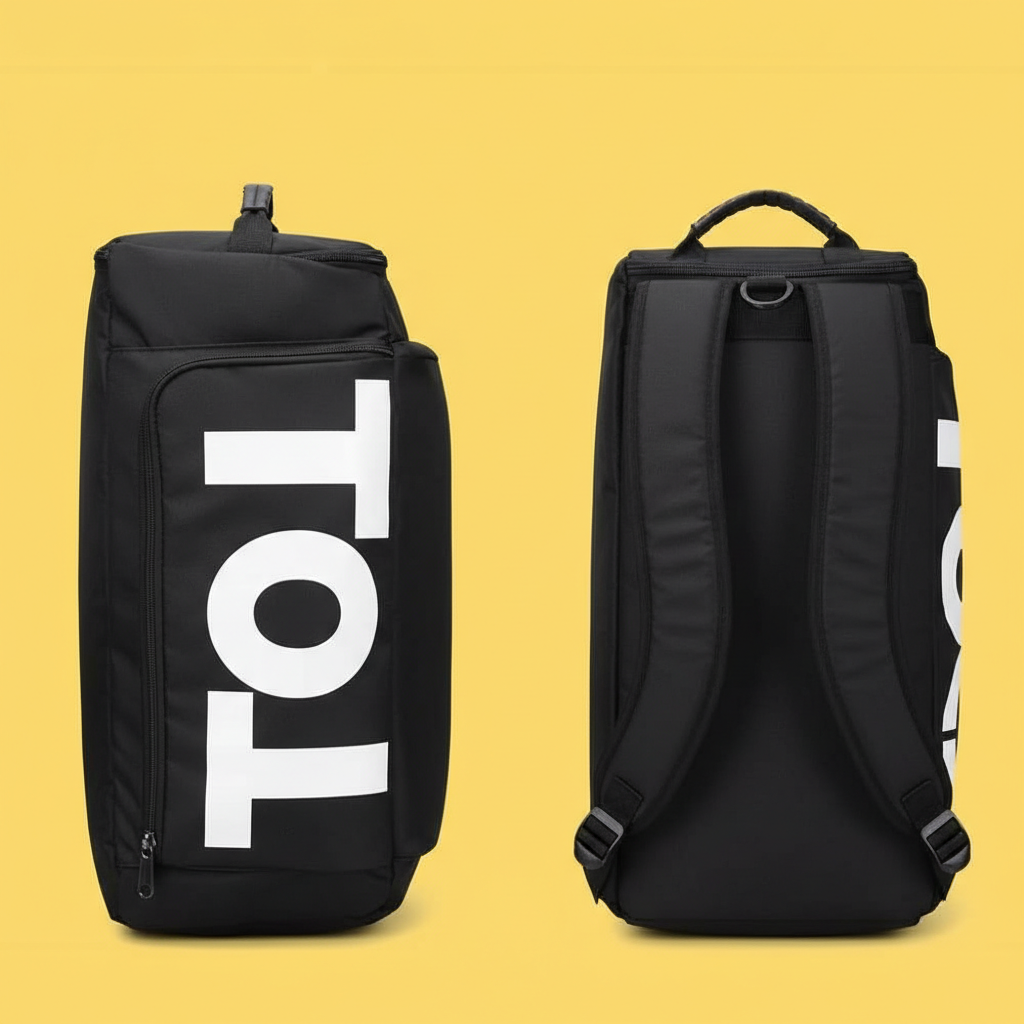 Bolsa Esportiva T-6 Multifuncional Transversal – Preto, Prática e Resistente