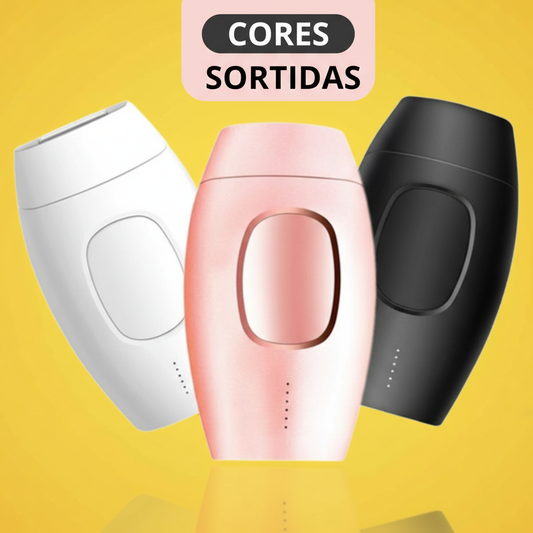 Depilador a Laser IPL – Remoção de Pelos Indolor, Bivolt, Cores Sortidas