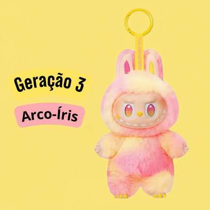 Labubu Monstros Mini Pelúcias Colecionáveis – Geração 3, Sortidos, Cores Degradê e Surpresas (Sem Caixa)