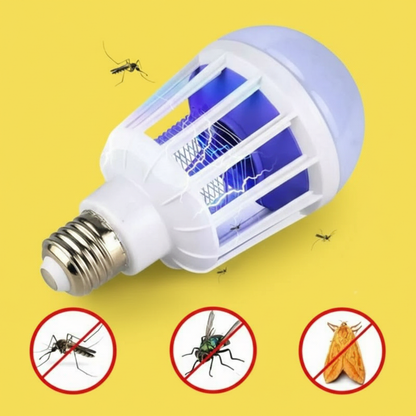 Lâmpada Led Bulbo Frio Mata Mosquito Moscas Repelente - Bivolt 15W