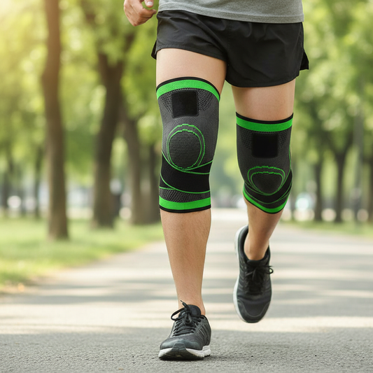 Par de Joelheiras Ortopédicas de Compressão – Suporte, Estabilidade e Conforto