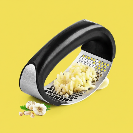 Espremedor de Alho em Aço Inox e ABS – Prático e Resistente