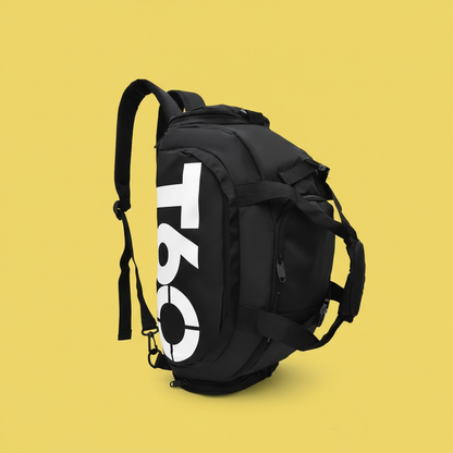 Bolsa Esportiva T-6 Multifuncional Transversal – Preto, Prática e Resistente