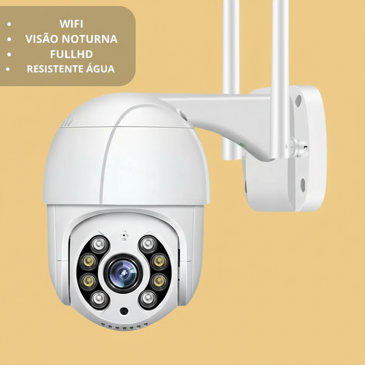Câmera de Segurança Wi-Fi FullHD – 2 Antenas, Monitoramento Fácil e Seguro