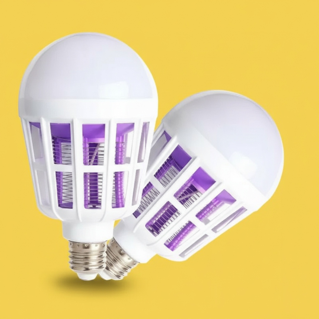 Lâmpada Led Bulbo Frio Mata Mosquito Moscas Repelente - Bivolt 15W