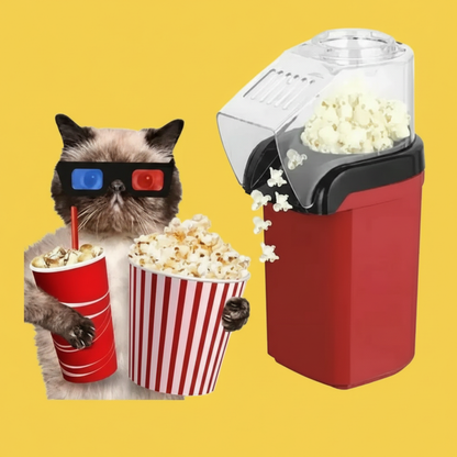 Mini Pipoqueira Elétrica Ar Quente Sem Óleo 110v