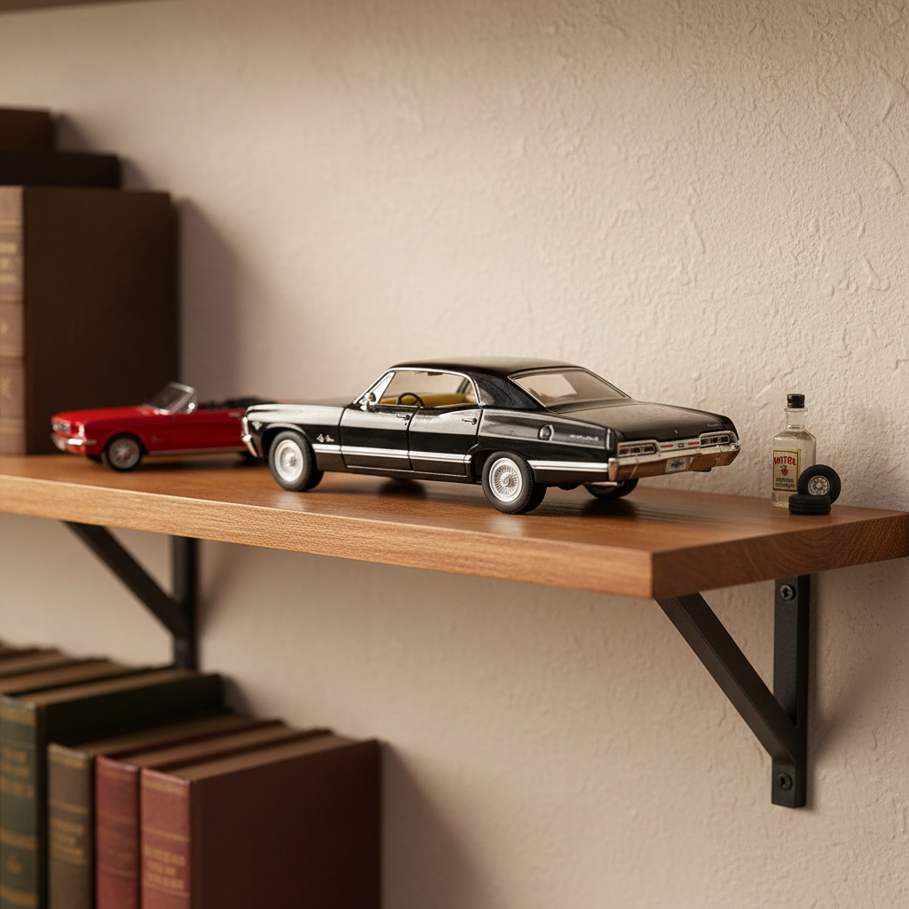 Miniatura de Carro Impala Preto – Colecionável em Detalhes Realistas