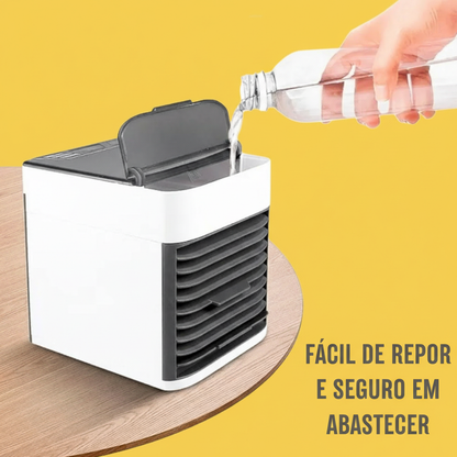 Mini Ar Condicionado Portátil 3 Velocidades USB Bivolt