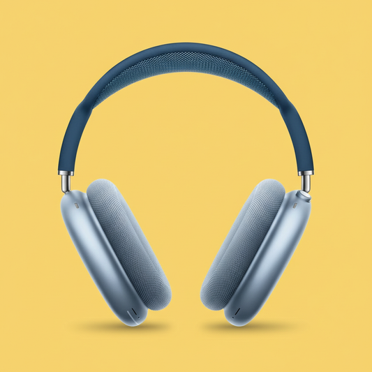 Fone de Ouvido Bluetooth P9 – Wireless, Sem Fio, Azul, Headphone Air