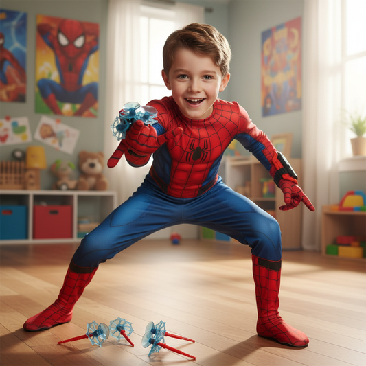 Luva Lança Teia do Homem-Aranha – Brinquedo Interativo Infantil