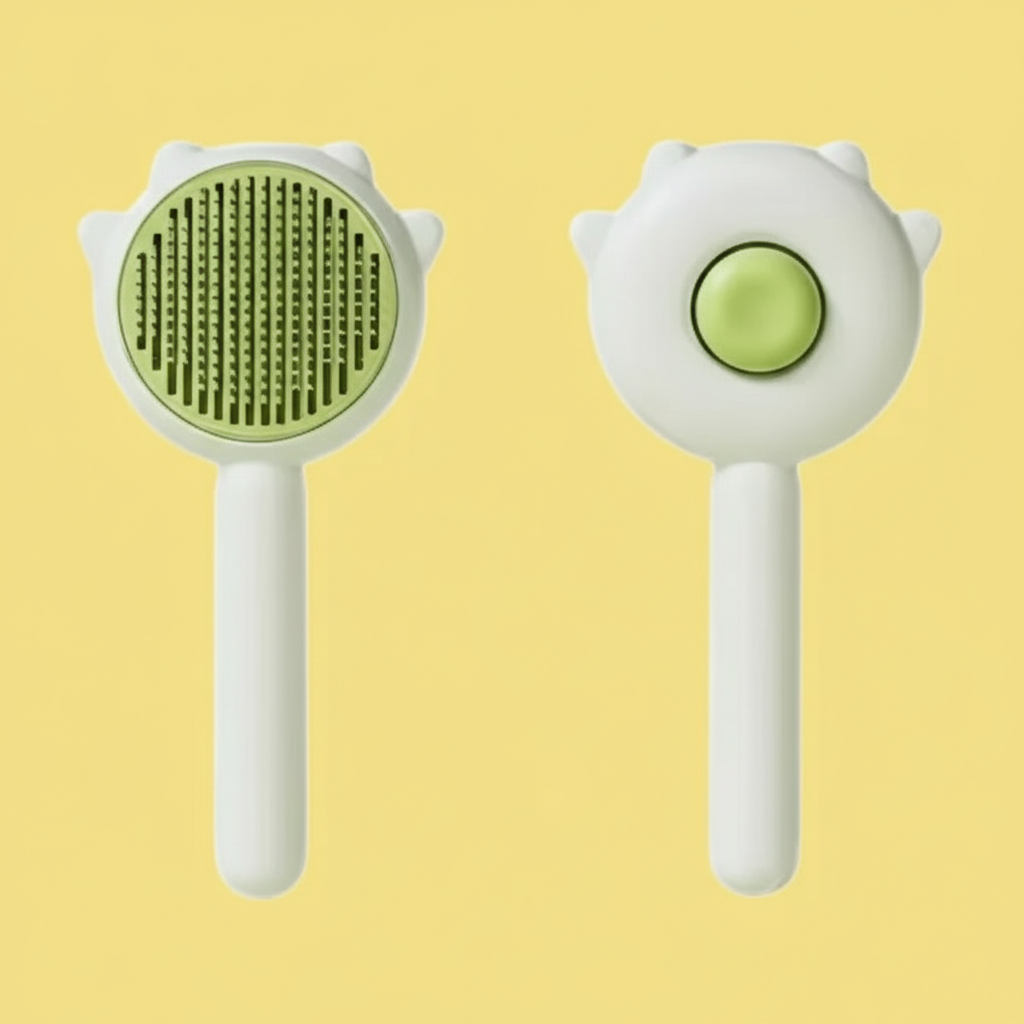 Escova para Pet - Rasqueadeira Pente Tira Pelos Mortos - (Cores Sortidas)