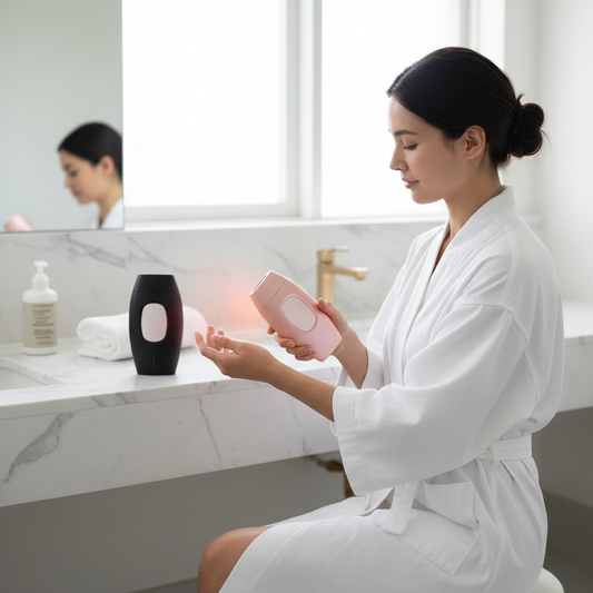 Depilador a Laser IPL – Remoção de Pelos Indolor, Bivolt, Cores Sortidas