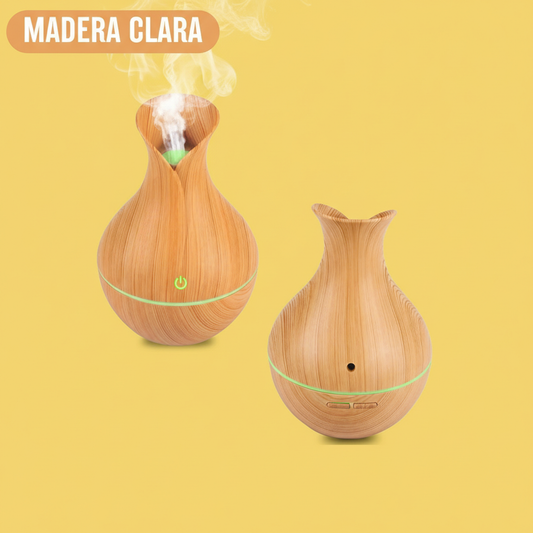 Umidificador de Ar com Difusor de Aromas e LED – Bivolt (Cores Sortidas)