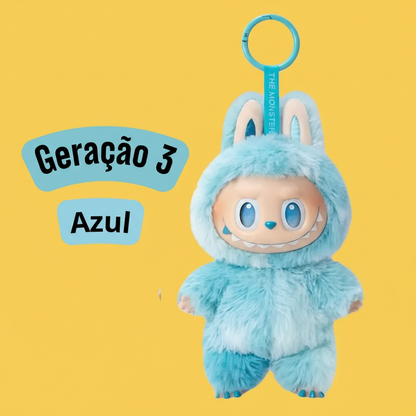 Labubu Monstros Mini Pelúcias Colecionáveis – Geração 3, Sortidos, Cores Degradê e Surpresas (Sem Caixa)