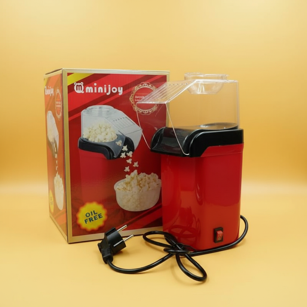 Mini Pipoqueira Elétrica Ar Quente Sem Óleo 110v